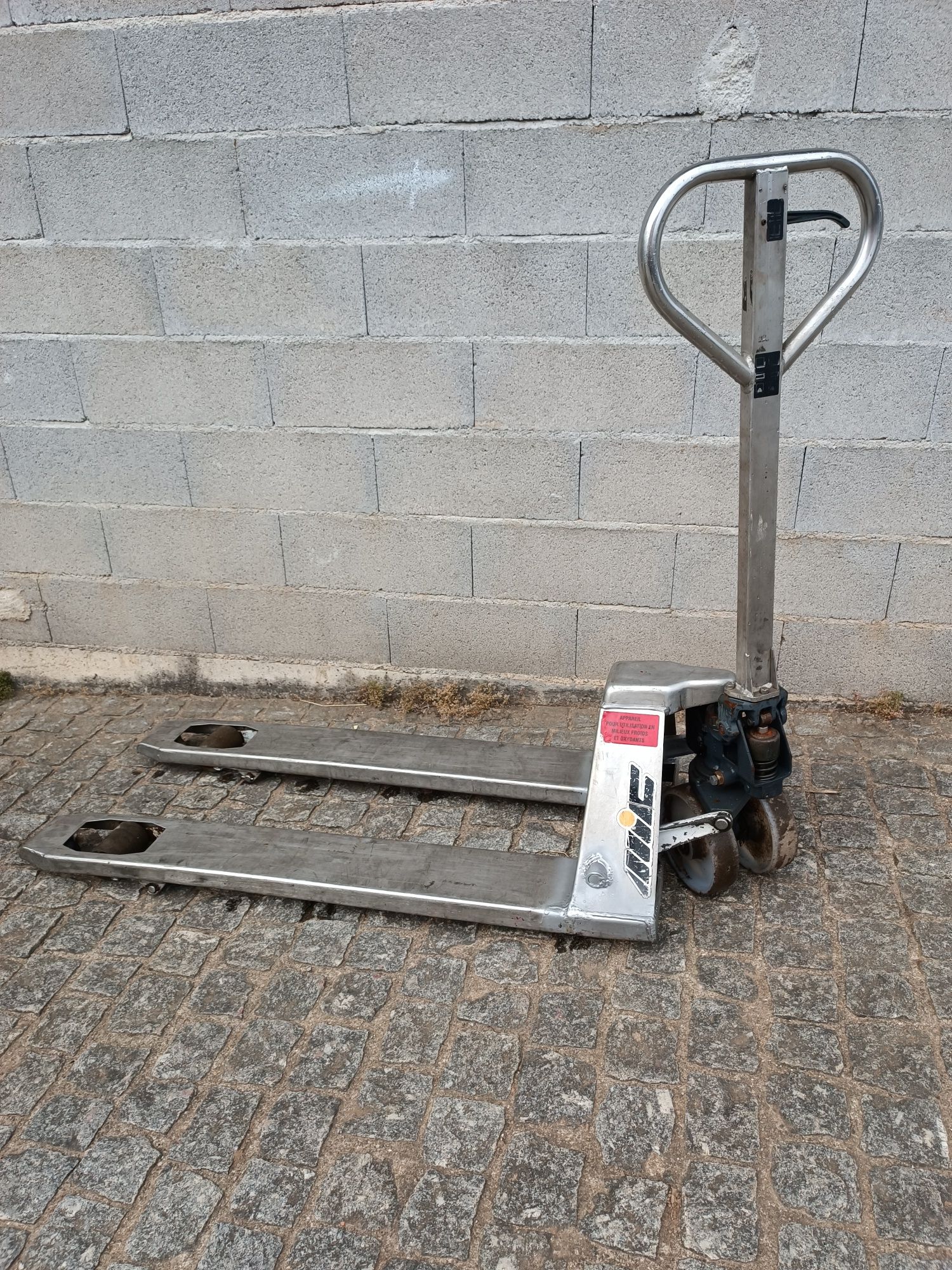 Porta paletes inox MIC usado