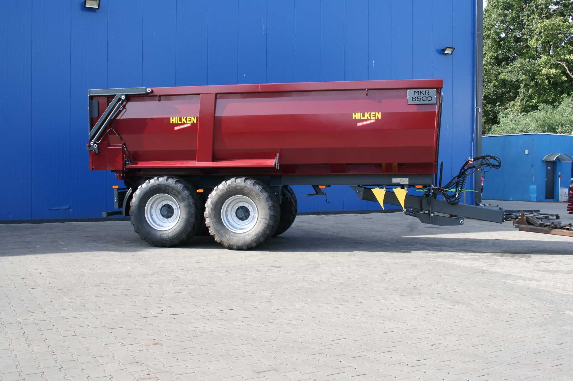 Nowa przyczepa od Hilken - MKR6500 - TANDEM, koła 560/60R22,5