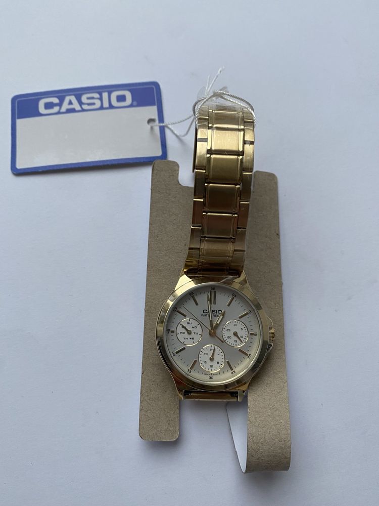 женские часы casio ltp-v300g-7audf