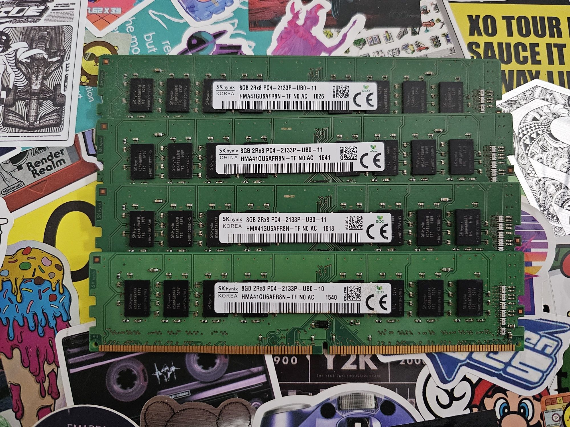 Pamięć RAM SK Hynix DDR4 32GB (4x 8GB) CL15
