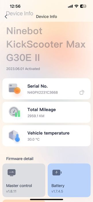 Ninebot KickScooter Max G30E ||