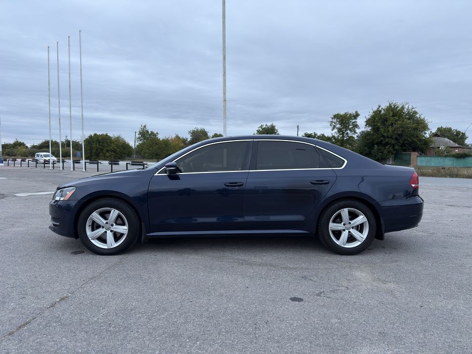 Volkswagen Passat Se 2013 Blue 2.5L