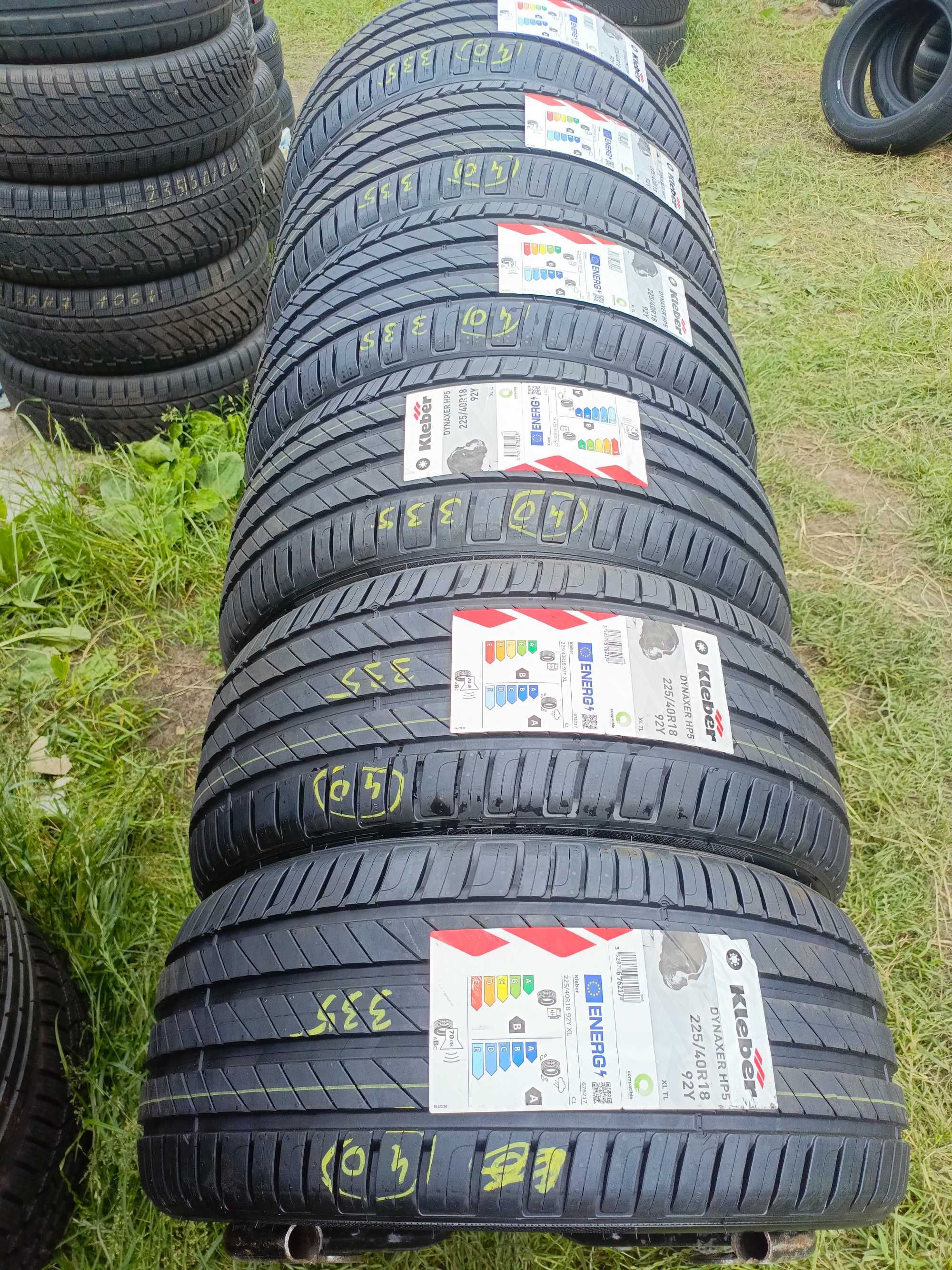 Nowe opony letnie 225/40/18 KLEBER 2024/25r