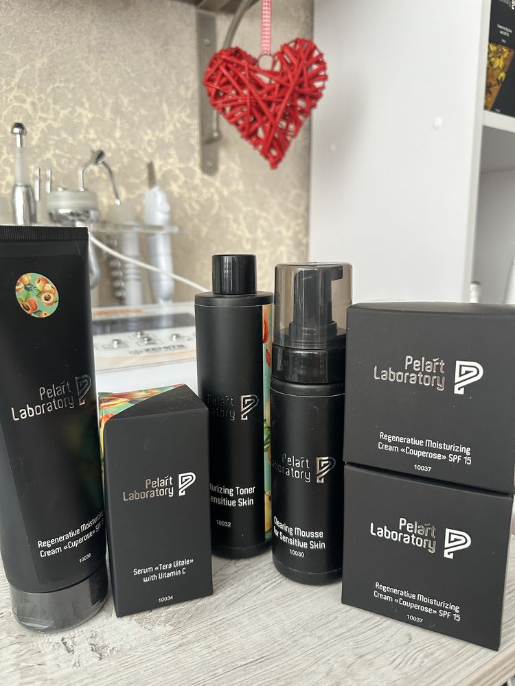 Pelart laboratory доглядові крема, спф захист