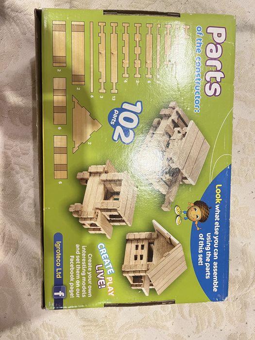 Деревяний конструктор