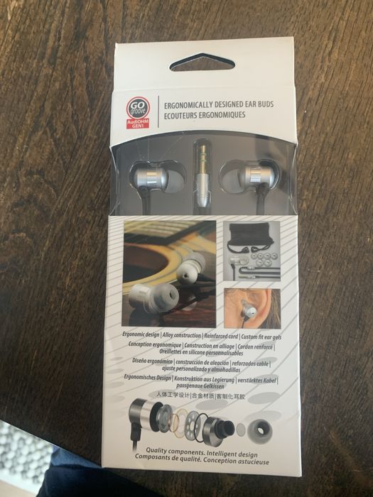 Słuchawki douszne minijack