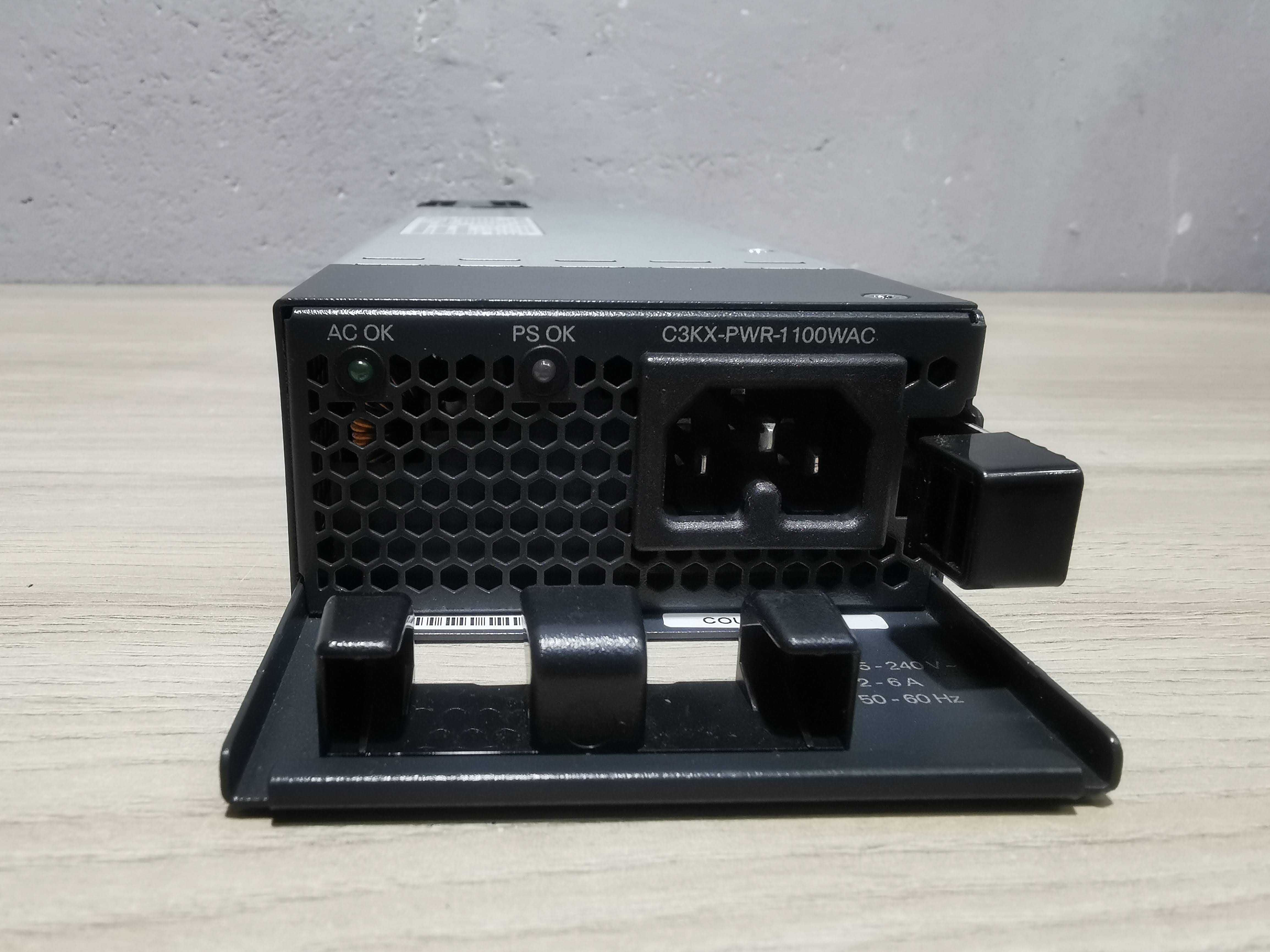 Блок питания Cisco C3KX-PWR-1100WAC (1100 Вт) нал/безнал