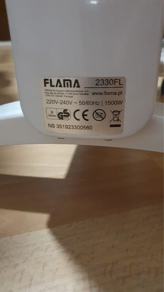 Aquecedor Flama 1500W