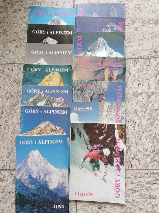 "Góry i Alpinizm" miesięcznik Biuletyn ludzi gór r. 94/95