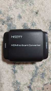 Конвертер MISOTT Scart в HDMI, вихідний адаптер HDMI