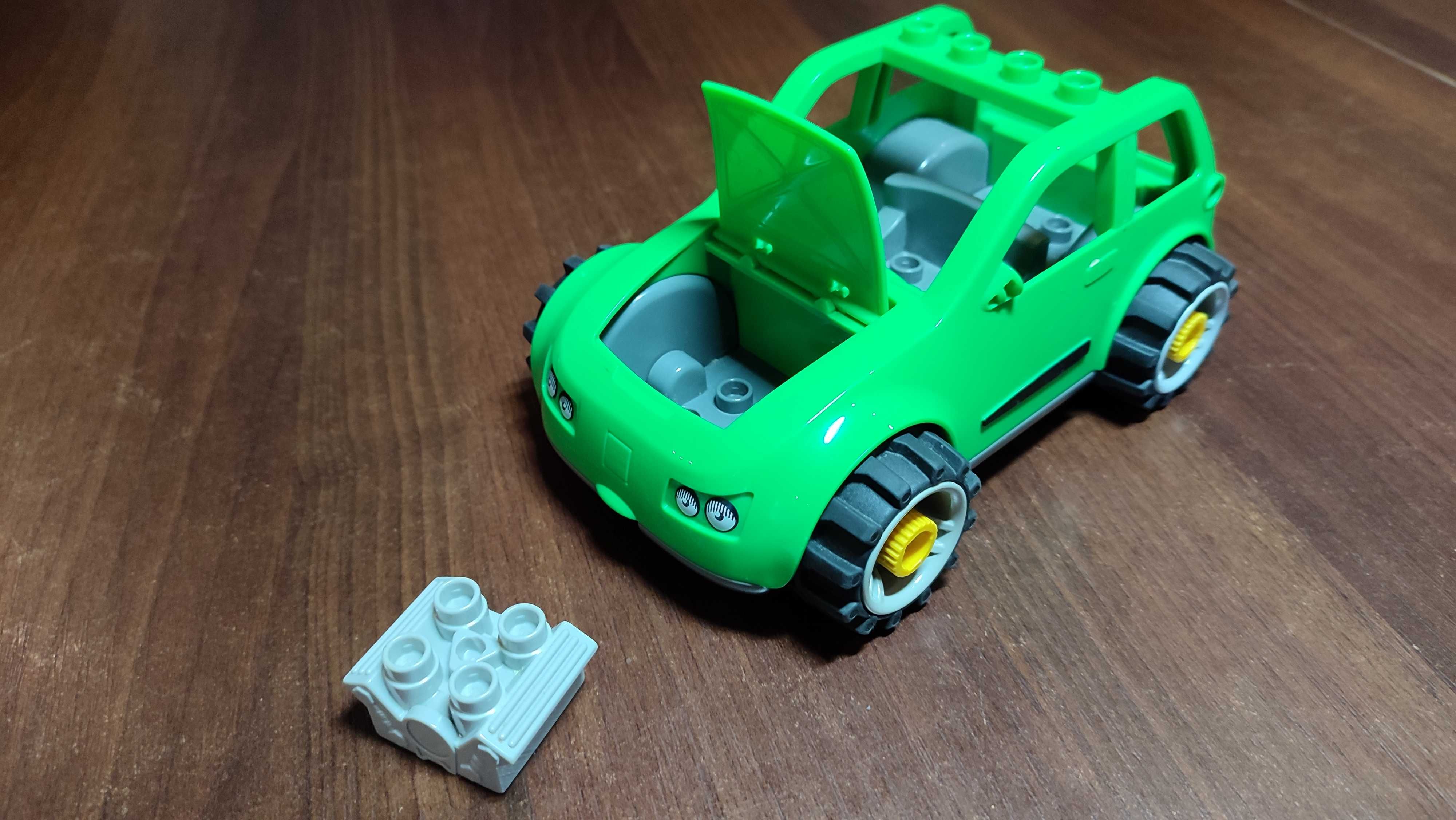 Zielony samochód LEGO duplo - z zestawu 5641