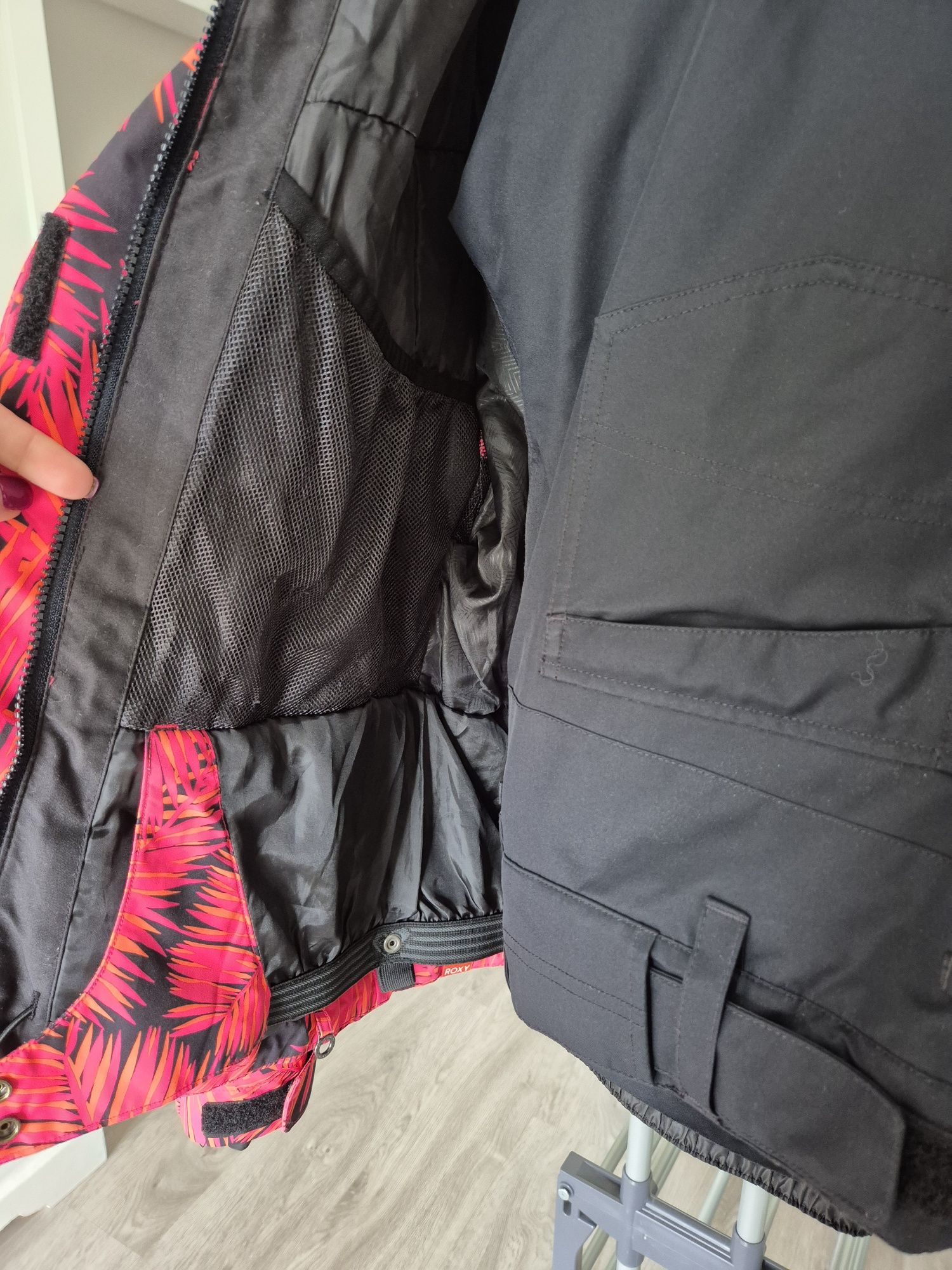 Roxy conjunto de neve casaco+calças