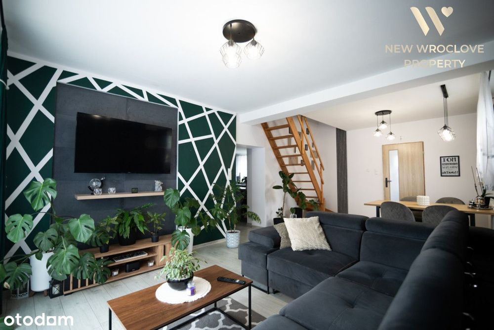 Gmina Długołęka/Dom 112 mkw/garaż+100mkw placu