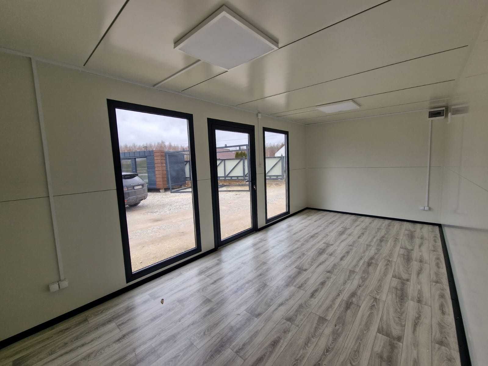 Kontener Biurowy Pawilon Handlowy Socjalny Domek Mieszkalny 6 x 3
