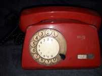 Telefon tarczowy Aster - PRL.