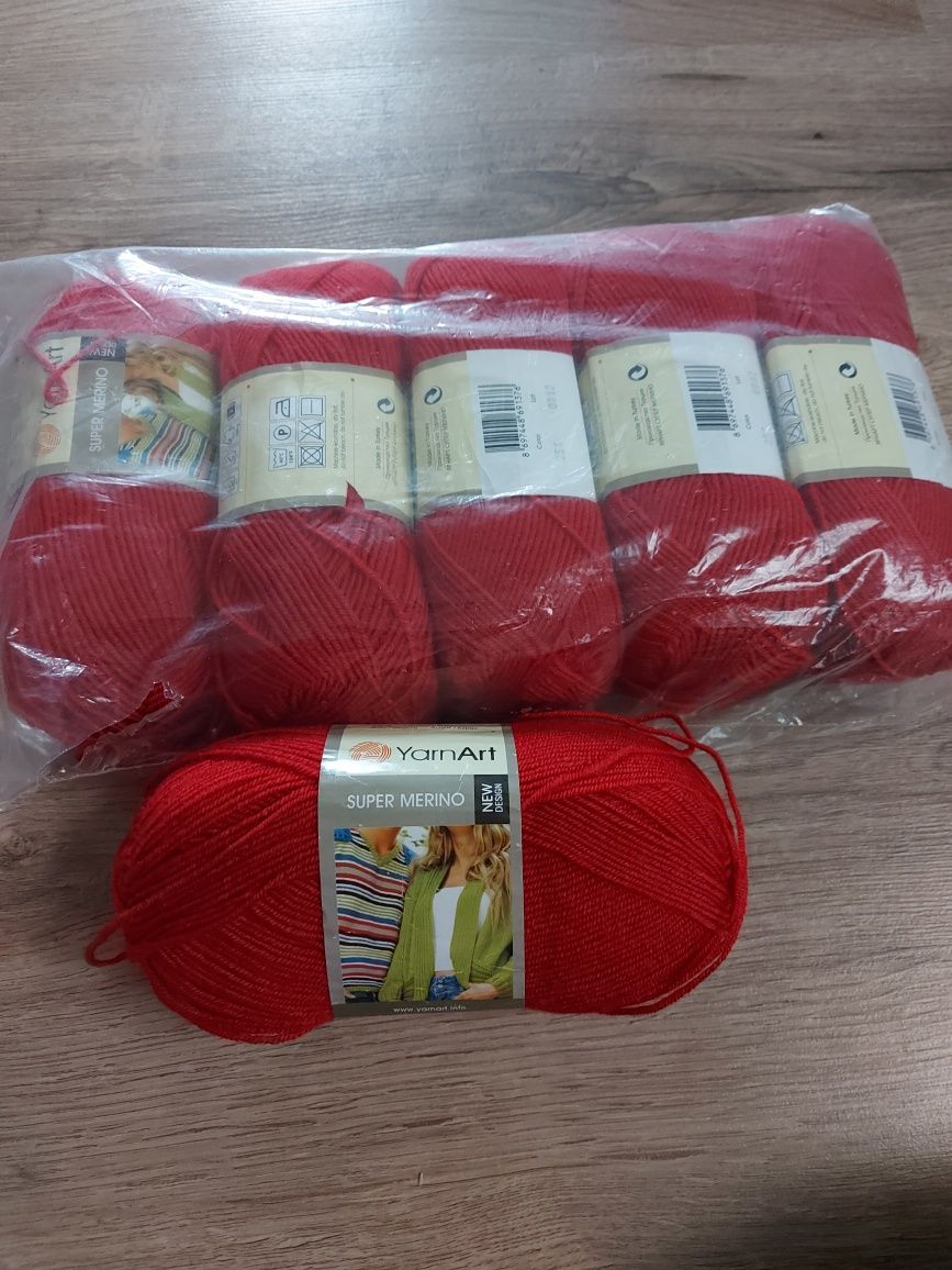 Пряжа Yarnart SUPER MERINO