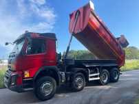 Volvo Fmx  8x4 , hydro-klapa, Michelin