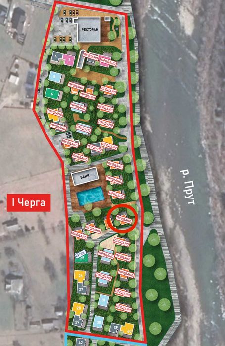 Унікальний дохідний котедж в Карпатах в котеджному містечку Павза