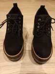 Botins pretos (pull & bear)