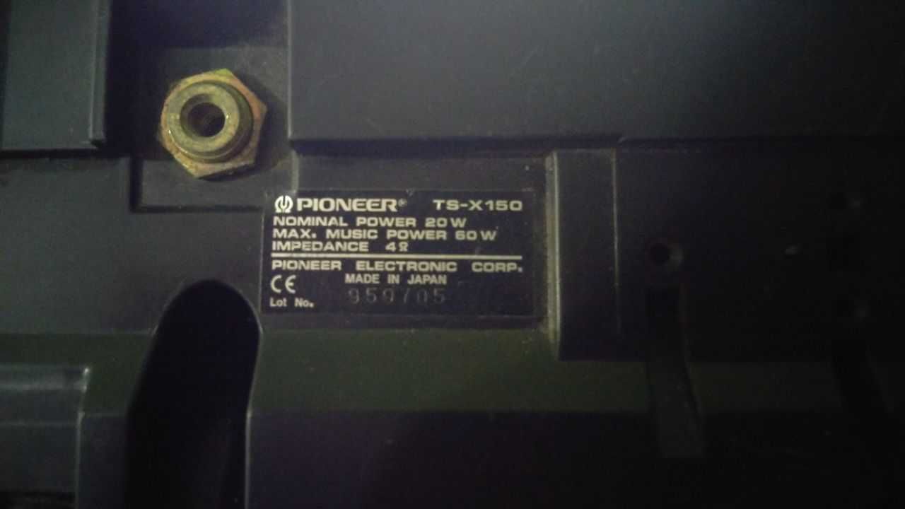 Колонки pioneer ts-x150 Made in Japan