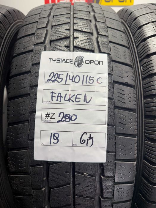 Opony Zimowe 225/70/15C Falken EuroWinter Komplet #Z290