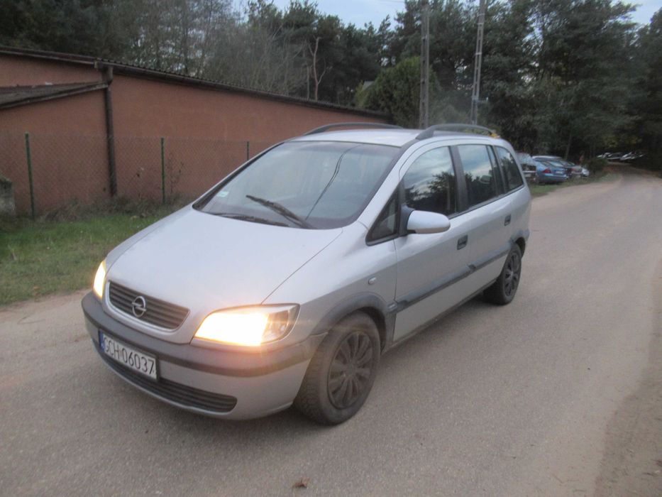** OPEL ZAFIRA 2.0 DIESEL 7 osobowa hak opłaty rok okazja **