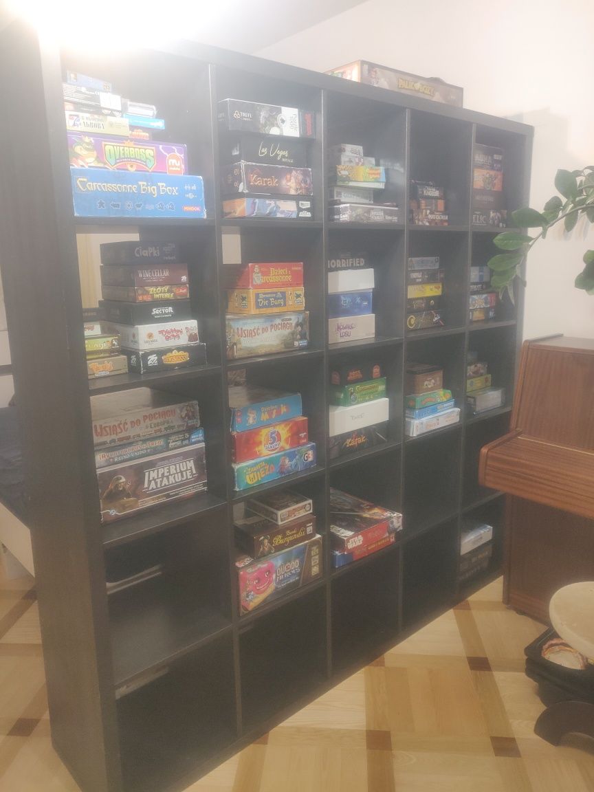 Kallax 5x5 czarny IKEA