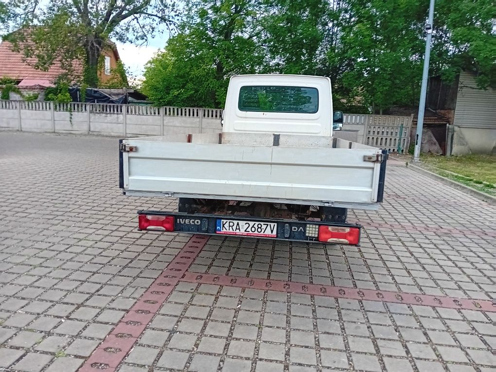 Iveco Daily 35S10 2.3 HPI 2008 rok Skrzyniowy Burty Aluminiowe