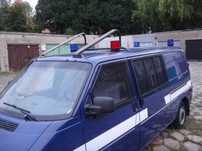 Kraty Policja VW Transporter T4 okratowanie policyjne