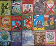Дитячі книжки Детская литература Вид-во Веселка 1960-1990 рр Рос. мова