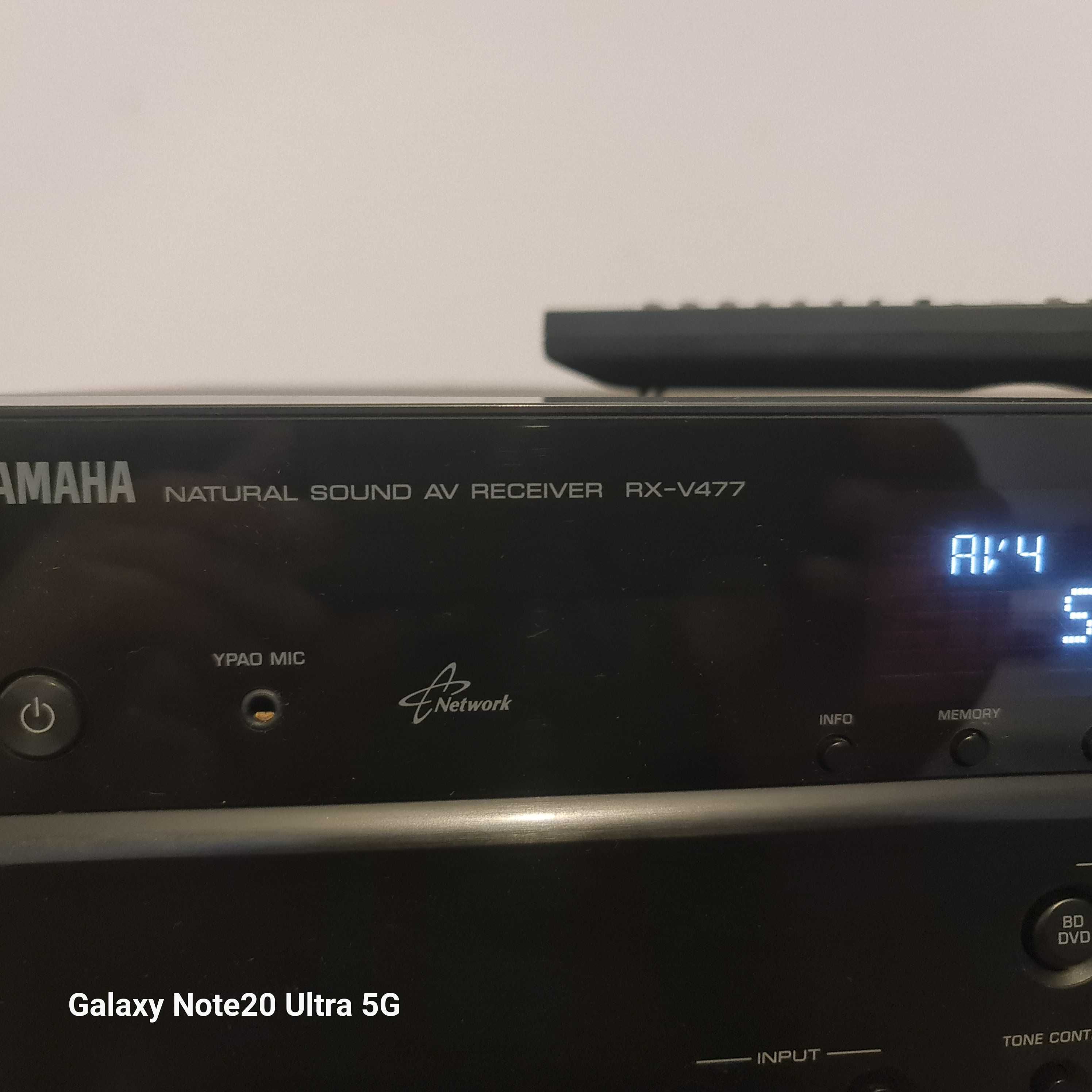 Amplituner Yamaha RX-V477+ Orginalny Pilot