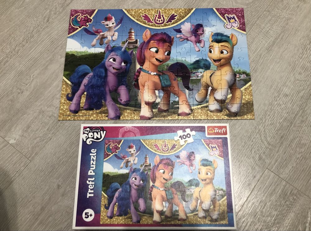 Puzzle Trefl Kucyki Pony My little pony 100 elementów