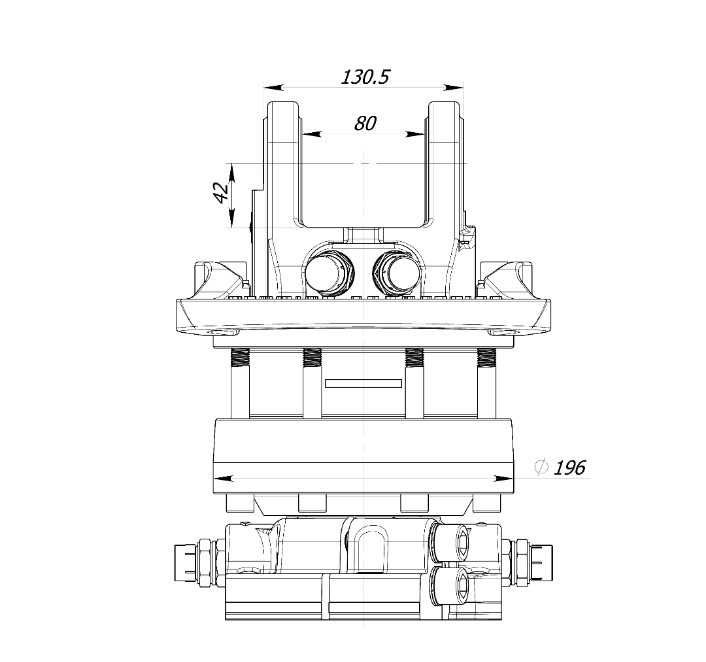 Rotator hydrauliczny Formiko FHR 6FD2