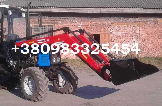 Фронтальний навантажувач BEROMET BM1244 швидкознімний джойстиком 4.4 м