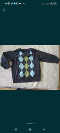 Sweterek H&m chłopiec 98-104