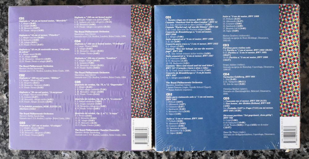 "Grandes Compositores de Música Clássica" (30 CD' s) (novo/selado)