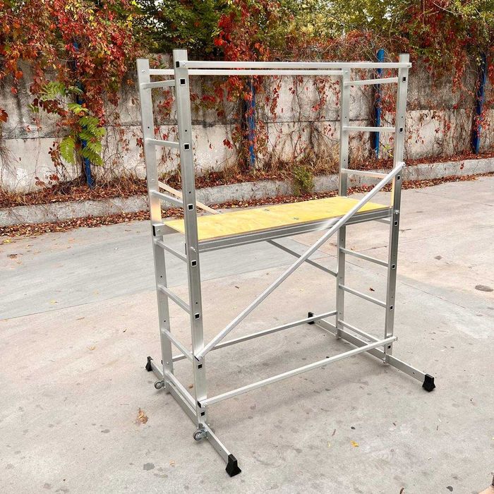 Підмостки та риштування, сталеві та алюмінієві. Для будь-яких робіт