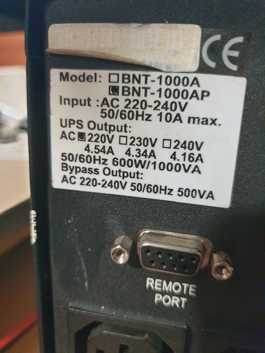 Powercom Bnt 1000 ap