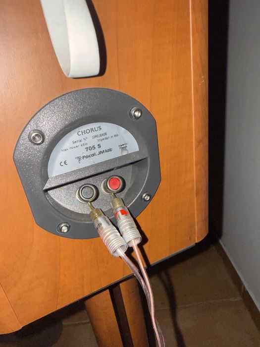 Śliczne głośniki focal chorus 705 s