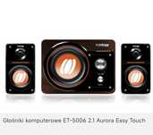 Głośniki komputerowe ET-5006 2.1 Aurora Easy Touch