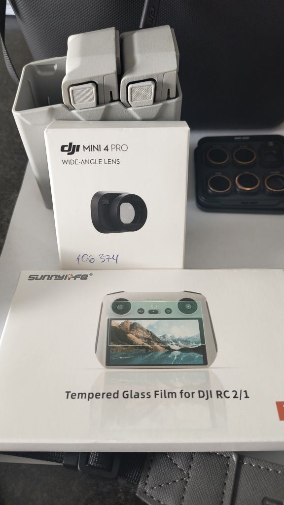 DJI mini 4 pro fly more combo idealny stan+ dodayki