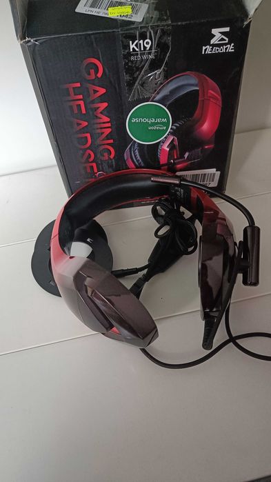 Słuchawki z mikrofonem bez poduszek dla graczy Needone K19 Ps4 Ps5