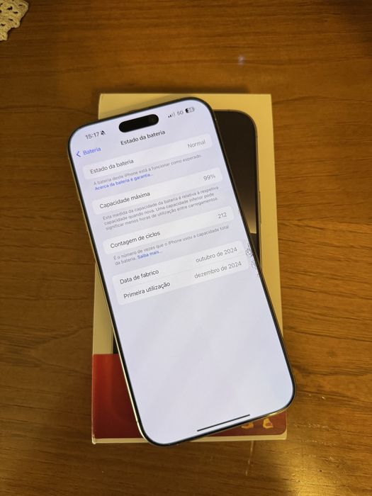 IPHONE 16 PRO MAX 256GB - como novo