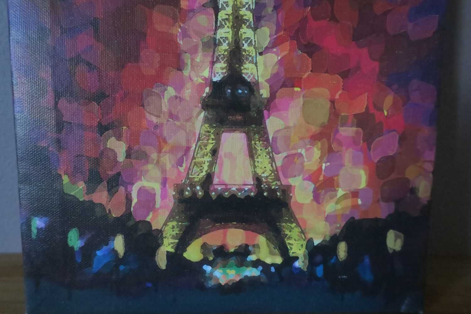 Obrazek wieża Eiffla Paryż obraz wieża Eiffla
