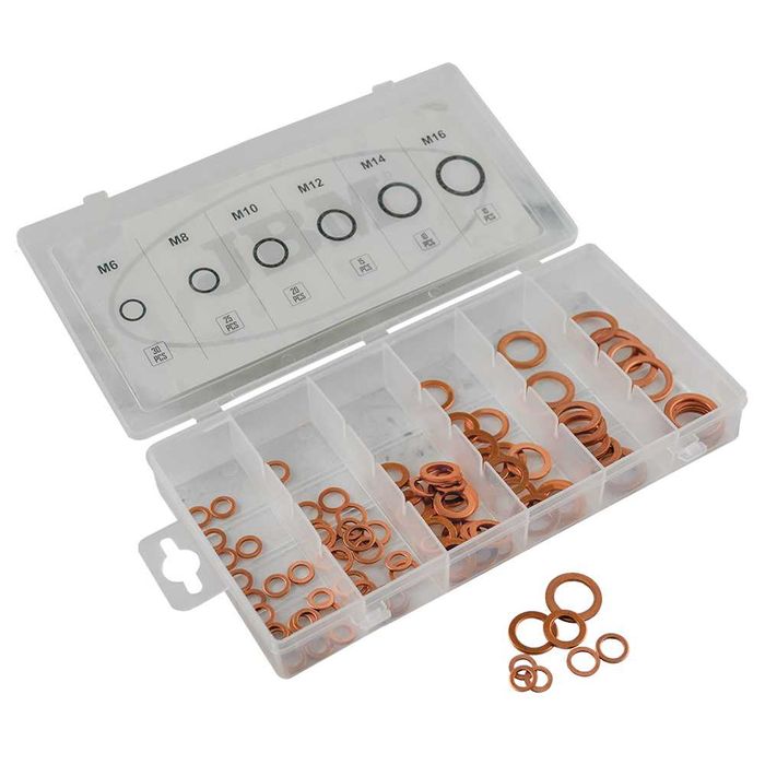 Conjunto 110 Anilhas Cobre