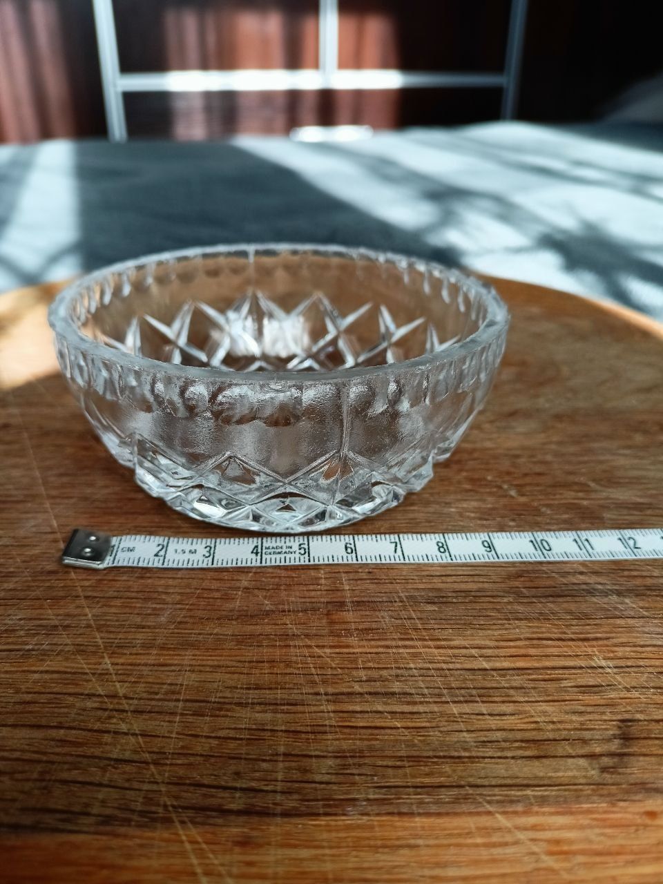 Cukiernica miseczka z pokrywką PRL vintage kryształ