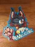 Badge do furry fursuit.