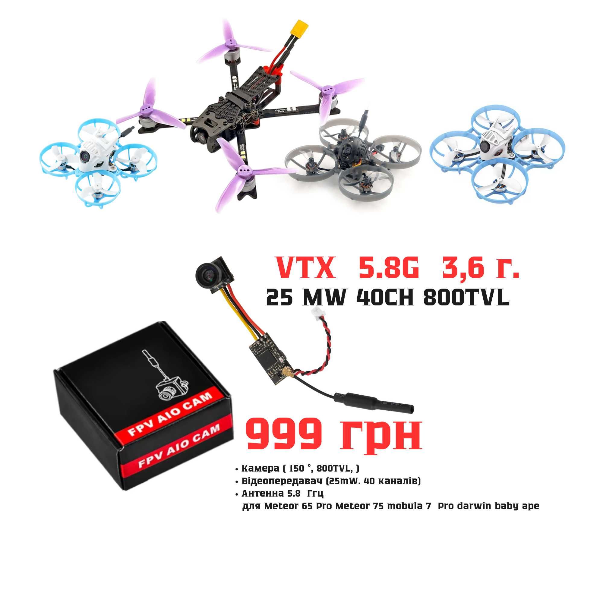 RunCam Thumb PRO V2 + ND  IMX577  155° 4K/30fps