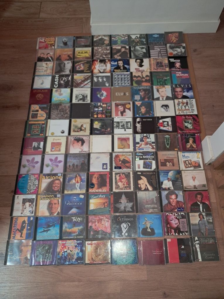 Lote CDs Beatles U2 Pink Floyd Bowie Dylan Springteen Clássica  +400