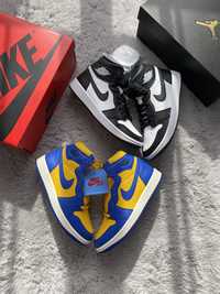 Nike Air Jordan 1 High “Black White”/ “Reverse Laney” W (dunk sb)